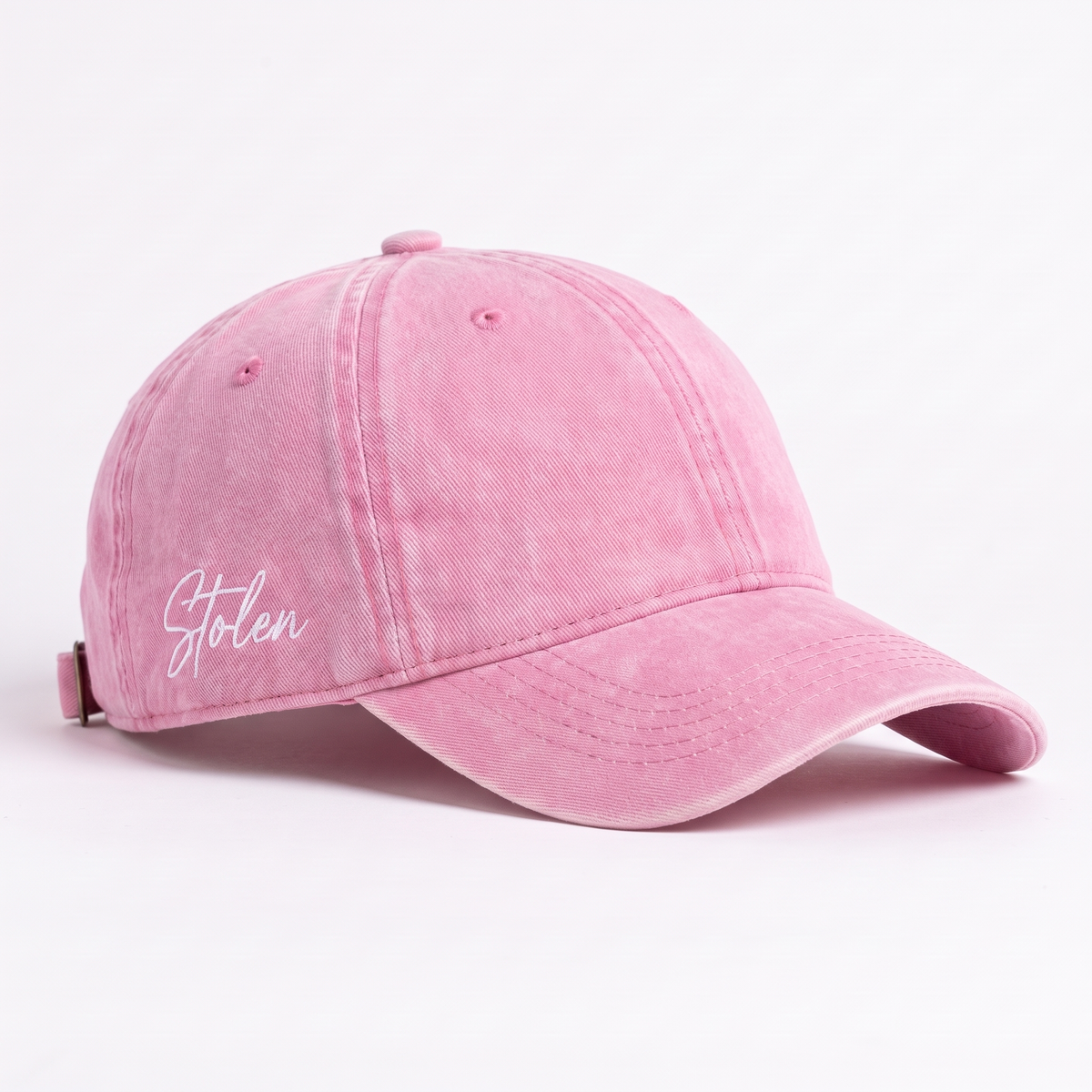 Washed Pink Cap