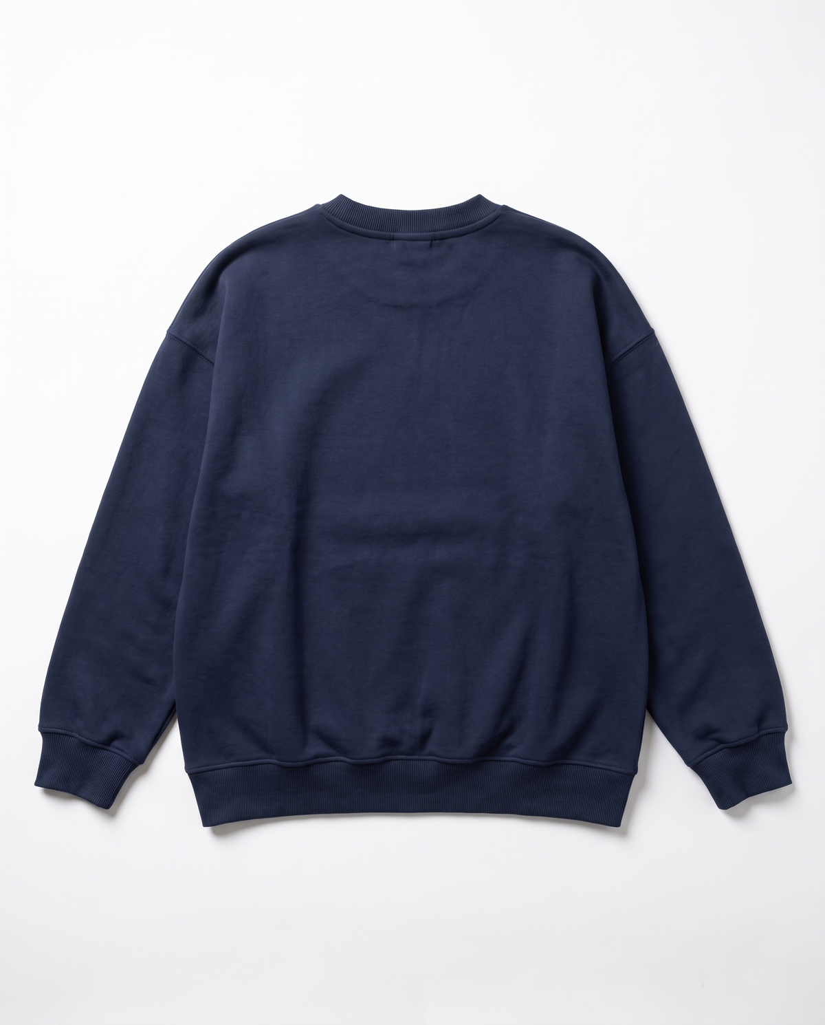 navy blue crew neck