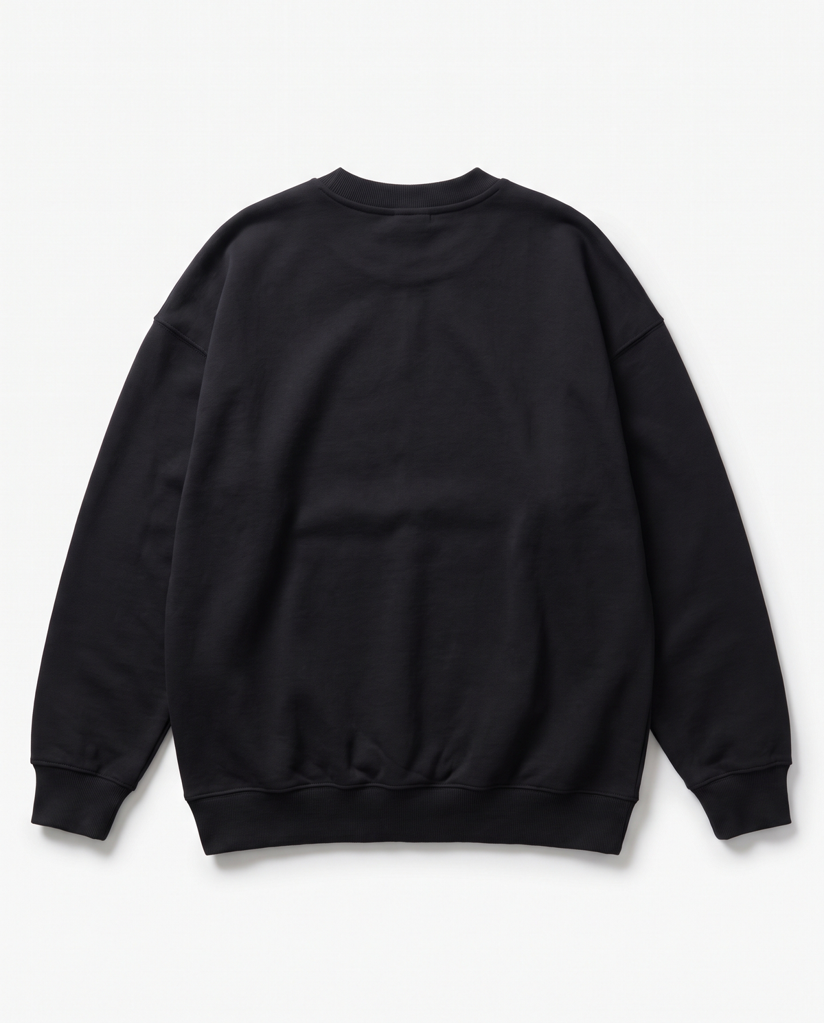 black crew neck
